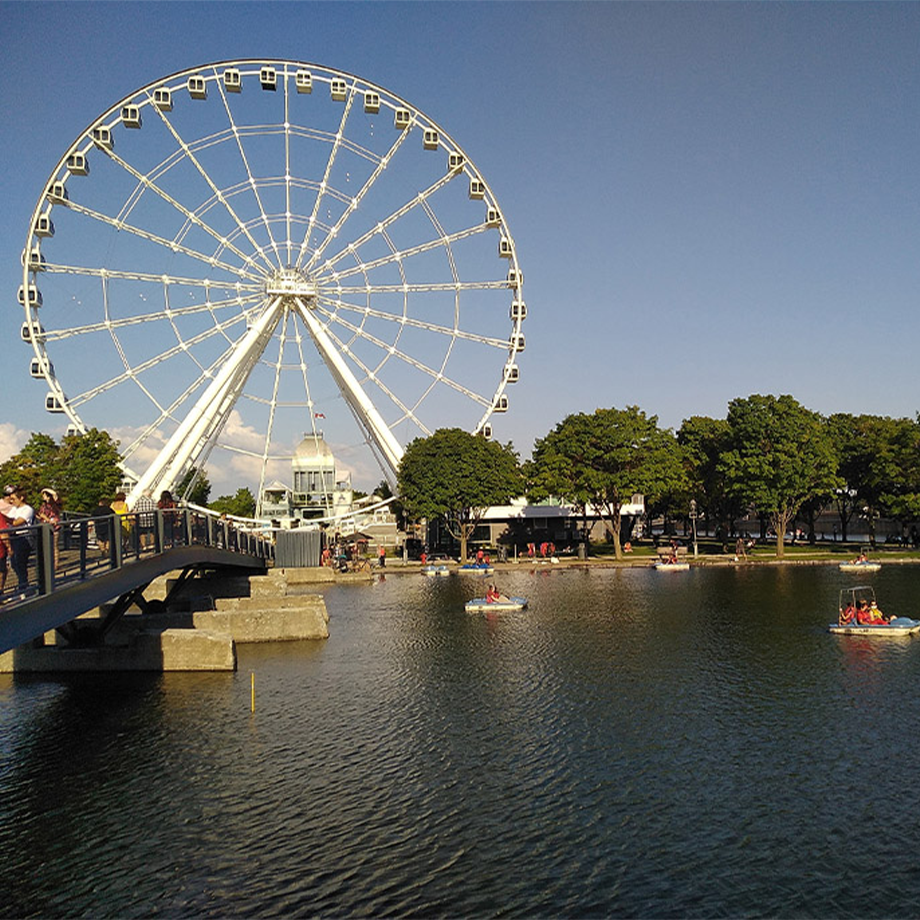La grande roue à Griffintown